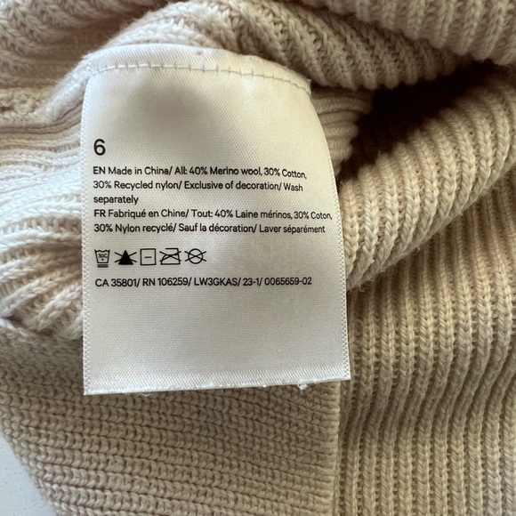 Lululemon Merino Wool-Blend Ribbed Crewneck Sweater - Picture 8 of 11